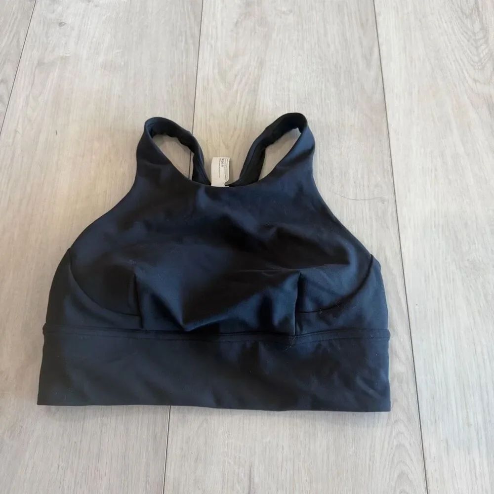Lululemon women’s black sports bra size 8